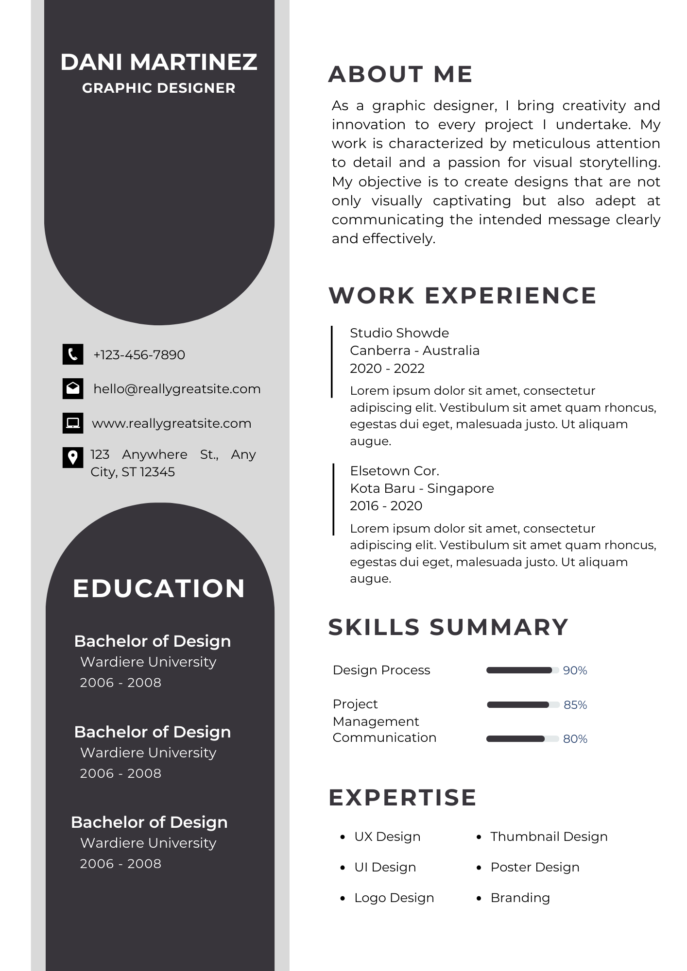 Professional Resume Template - AI Optimized